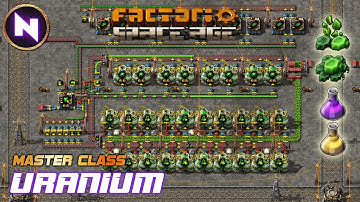 BACK TO NAUVIS: Preparations For Expansion; Uranium/Purple/Yellow | Factorio Master Class/Tutorial
