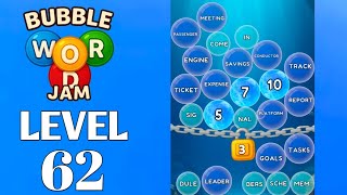 Bubble Word Jam Level 62 Full Walkthrough Solution screenshot 3