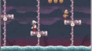 New super mario bros custom level 3-3-Boomerang bros beach.