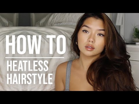 A Heatless Hair Style Perfect For Straight Hair | How to | OUAI