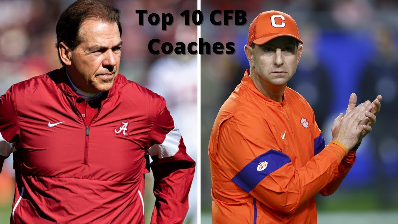 Top 10 Coaches in College Football YouTube