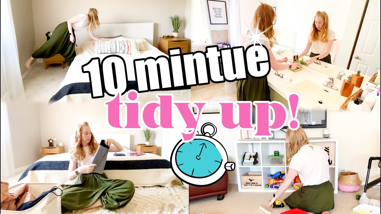 10 Minute Cleaning Motivation Clean With Me 2020 10 Minute Tidy Up