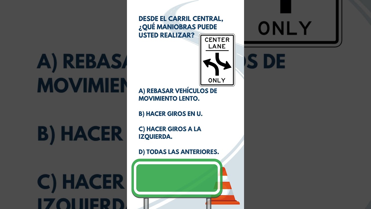¿Cuántas Preguntas del Examen de Manejo Logras Pasar? 