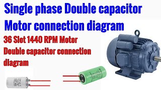 Single Phase Double Capacitor Motor Connectionsingle Phase Motor Centrifugal Switch Connection