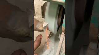 How to sharpen the lathe tool😇 #shorts #short #trending #tools #grinding #technology #engineering