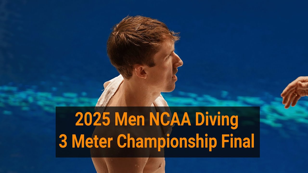 Men’s 2025 NCAA 3M Springboard Diving Final | Full Event & Highlights