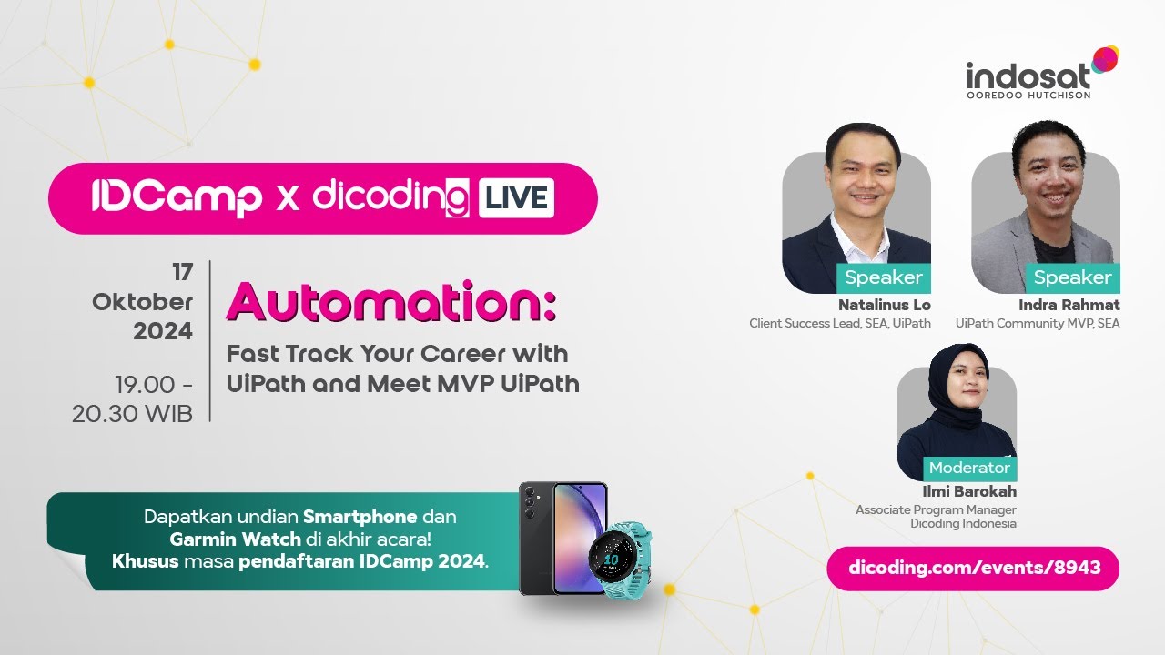 IDCamp x Dicoding Live #2 - Automation: Fast Track Your Career with ...