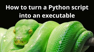 How to make your Python program executable