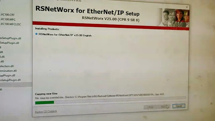 R.S.Networx Setup for Ethernet .