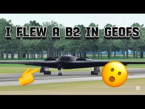 Flying the B-2 Stealth Bomber – Epic Cockpit Views!🤩🔥✈️