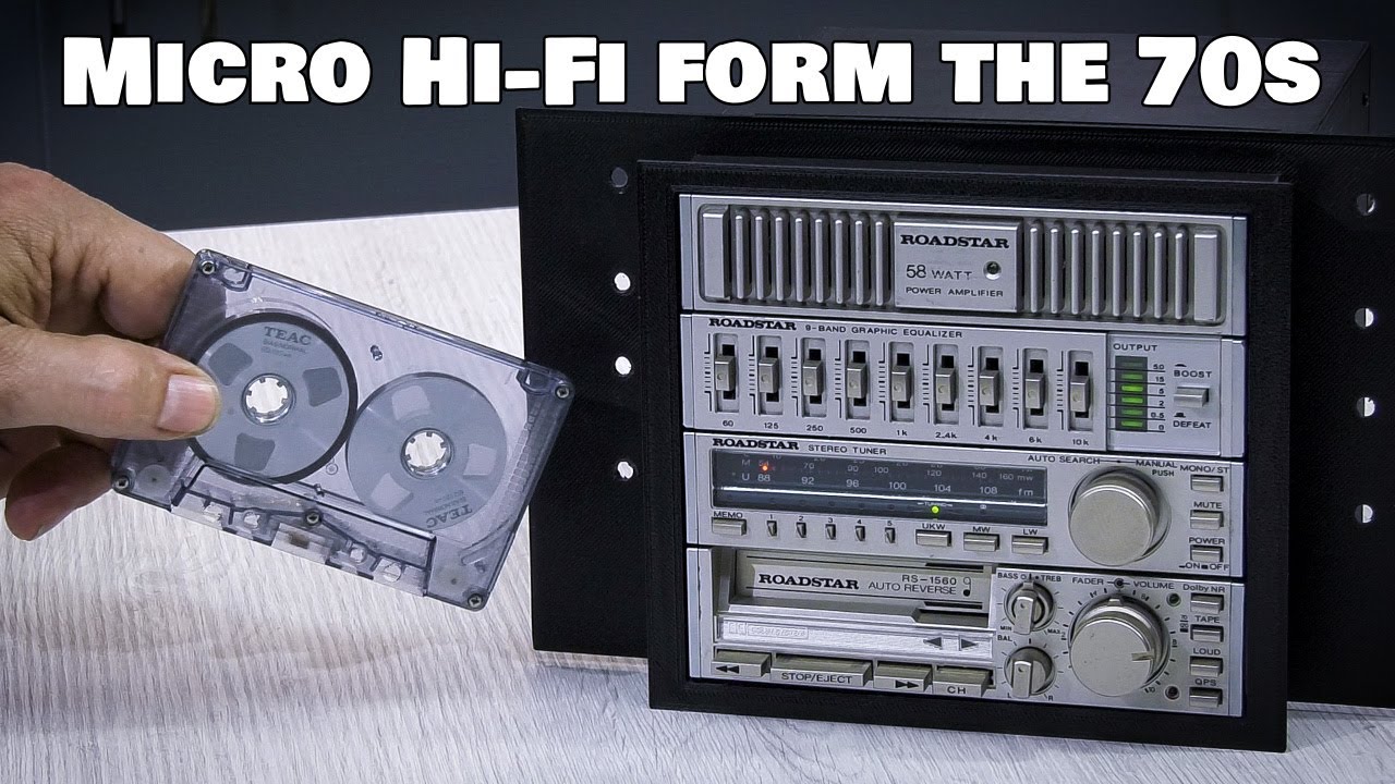 Roadstar: Micro Hi-Fi from the 70s -