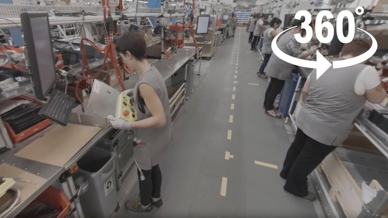 Schindler Locarno - Linea di produzione - 360° VR VIDEO
