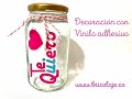 Decoración con VINILO ADHESIVO usando tu CAMEO 4