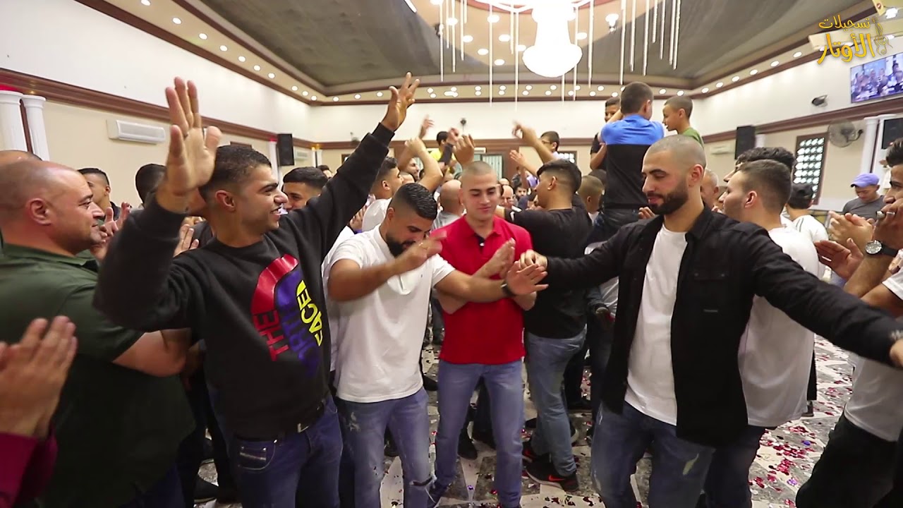 محاورة مربع ناار بين الفنانين محمد العراني واحمد الفحماوي زفاف العريس جمال نوفل - قلقيلية 2019