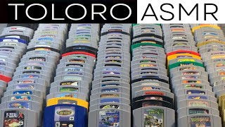 TOLORO ASMR - My Entire N64 Game Collection