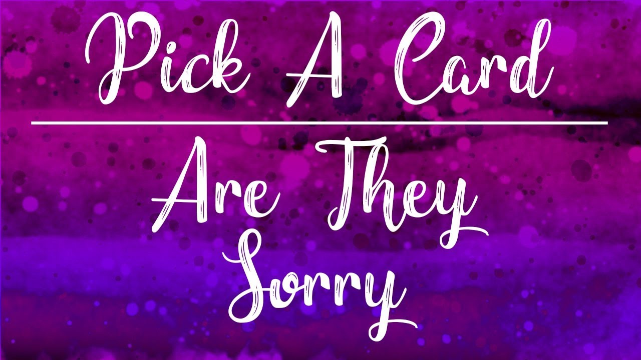 💖 PICK A CARD 💖 ARE THEY SORRY?! 😍 TAROT LOVE READING