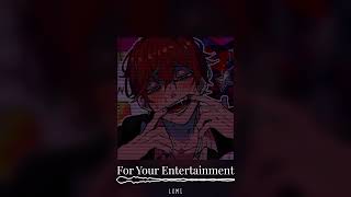 adam lambert - for your entertainment (𝖘𝖑𝖔𝖜𝖊𝖉/𝖗𝖊𝖛𝖊𝖗𝖇)