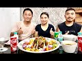 Mukbang with tokhuli yepthomi  whole chicken with king chilli all rounder akabo family