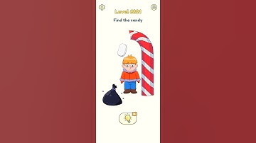 DOP 2 Level 6821 Walkthrough - "Find the candy" #shorts