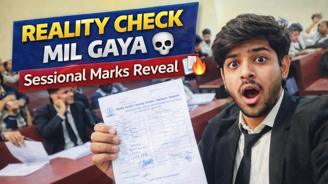Finally College Gaya Aur Mil Gaye Sessional Marks 😭🔥