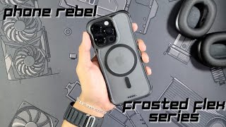 Phone Rebel Frosted Flex Series Unboxing & Review - iPhone 14 Pro Space Black (Best Framless Case!!)