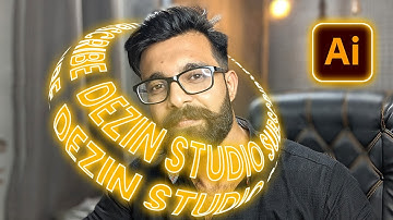 Wrap Text to 3d shapes in #adobeillustrator  #trending , #viralvideo