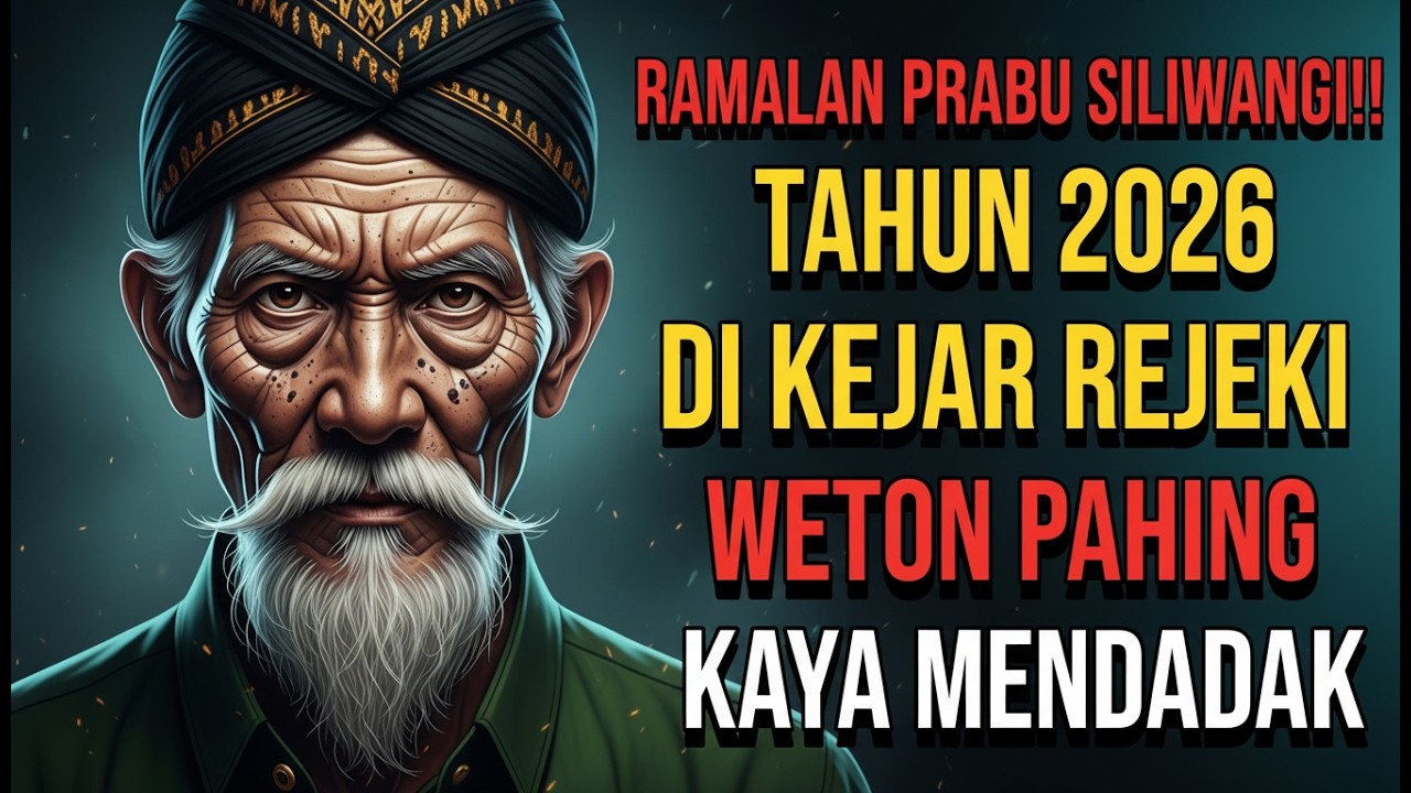 5 WETON PAHING yang akan MANDI UANG di 2026!! Ramalan PRABU SILIWANGI