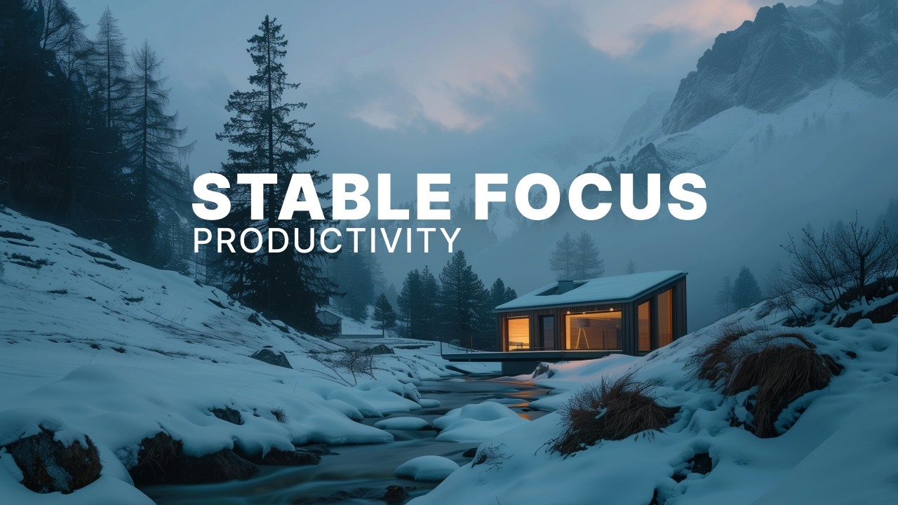 Minimal Focus Music for Deep Daily Work | Stable Attention & Productivity