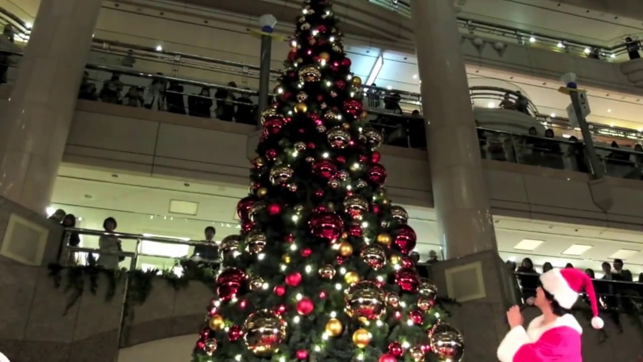 Lighting ceremony for Landmark Bright Christmas 2016 in Yokohama [RAW VIDEO] japanese food