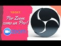 ✅ TRANSMITE a ZOOM como un Pro✔ con OBS VIRTUAL CAM 【TUTORIAL PASO A PASO】