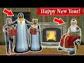 Happy New Year 2024 || Granny vs Santa Claus vs Presents - funny horror animation (p.285)