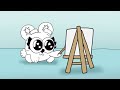 Creatiselle and her Painting