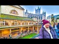 Exploring the Roman Baths & The City of Bath | Somerset, England | TRAVEL VLOG