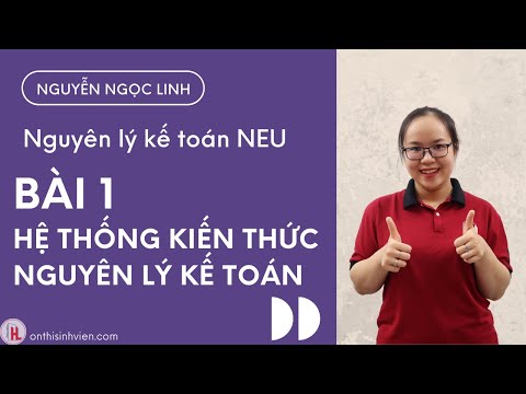 Video: Nguyên tắc kế toán 1 là gì?