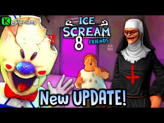 Ice Scream 8 Official Game🤩•Chase music of Rod VS Evil Nun🎶•Ice Scream 8  Early Access😱😎•FanMade 