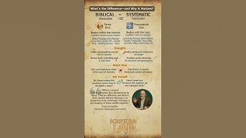 Biblical Theology vs Systematic Theology: Which Is Better?