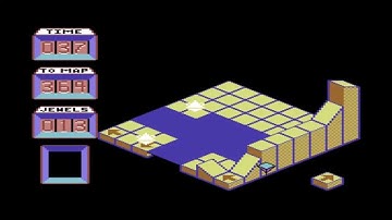 Lukozer Retro Game Review 126 - Spindizzy - Commodore 64