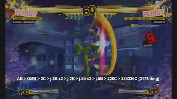 Yosuke actually does damage combo video