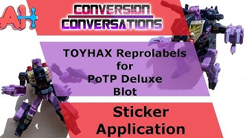 Conversion Conversations: TOYHAX Reprolabels for PoTP Blot