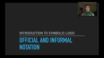 Official and Informal Notation