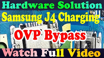 Samsung J4 Charging Problem Fix OVP IC Short  OVP BYPASS 100% Working #GSM_Free_Equipment