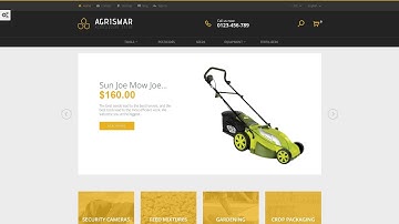 Agriculture Store PrestaShop Theme by RockThemes Website Template - 61314