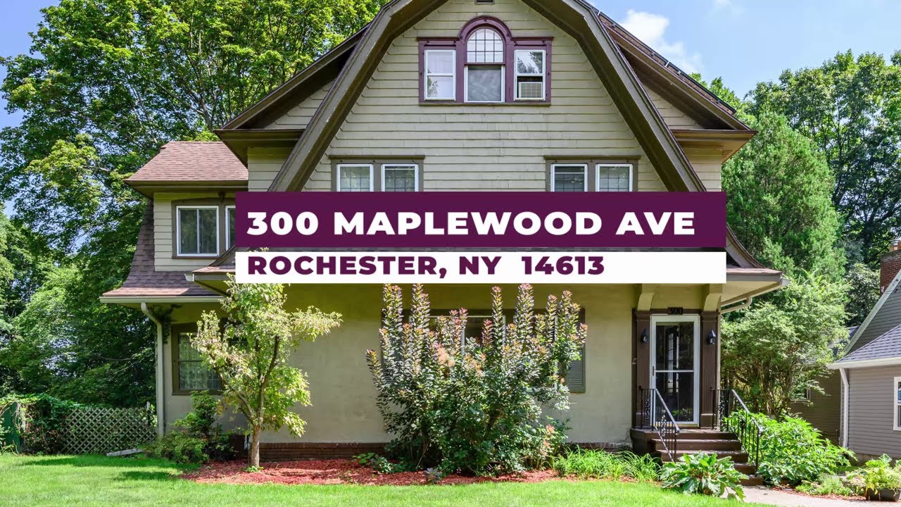 300 Maplewood Ave, Rochester, NY 14613 Video Walkthrough by R3D Media YouTube