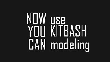 KITBASH Modeling in 3DCoat 2021