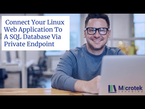 How to connect your Linux Web Application to a SQL database via Private Endpoint