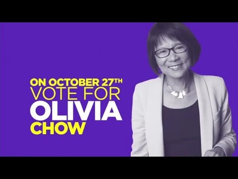 Olivia Chow Toronto Mayoral Election Campaign Final Rally 26 Oct 2014 ...