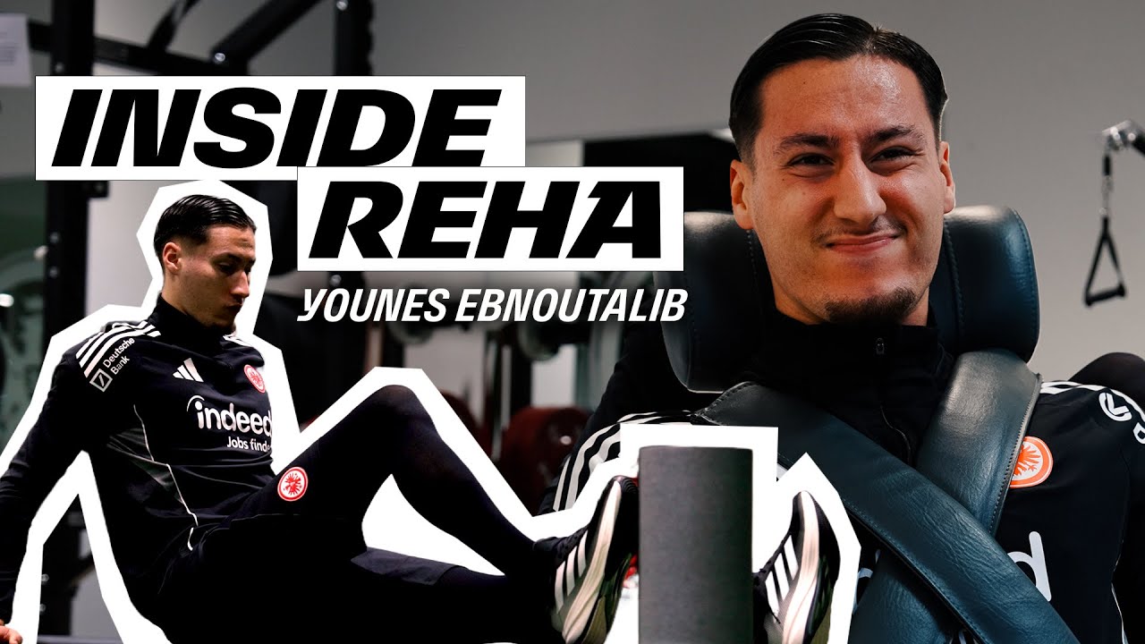 So hart trainiert Younes Ebnoutalib in der Reha 🥵 | Behind the Scenes