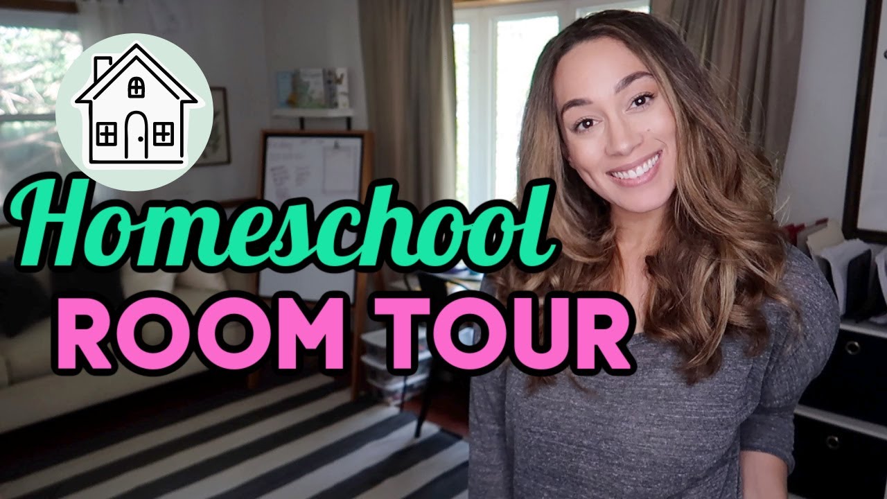SMALL HOMESCHOOL ROOM TOUR 2020 | FIRST GRADE HOMESCHOOL ROOM IDEAS | HOMESCHOOLING 2020
