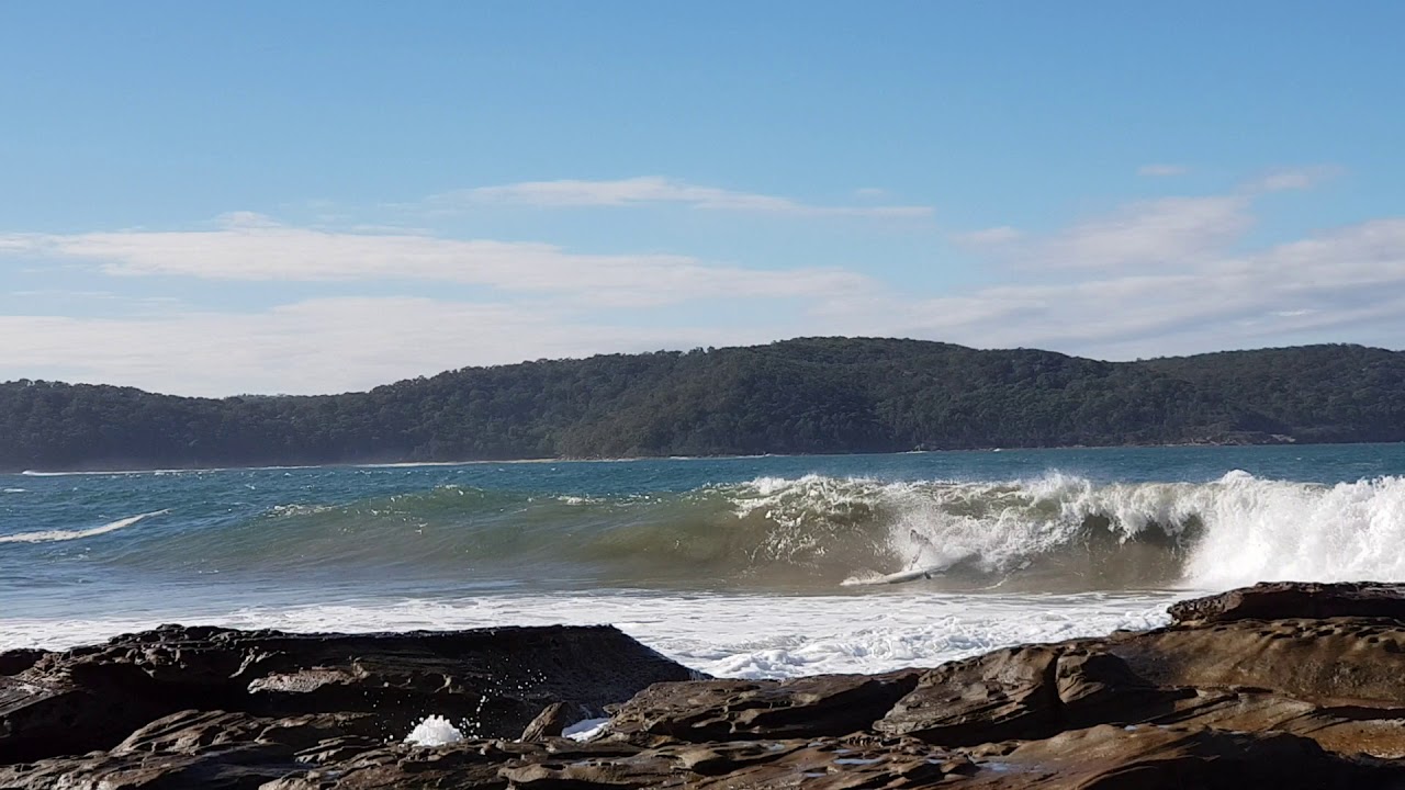 SUP Wipeout! Surf was up at Umina Beach NSW Australia YouTube
