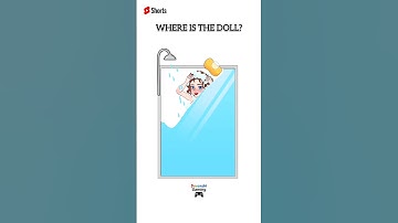 WHERE IS THE DOLL? 🛀😂🤣 Dop 3 delete part one (level 9) #shorts #dop2 #shortvideo